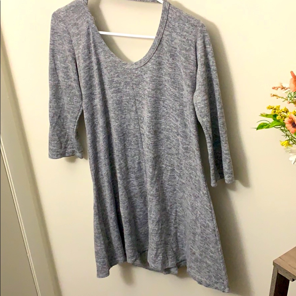 🌻3/4 sleeve scoop neck dress🌻